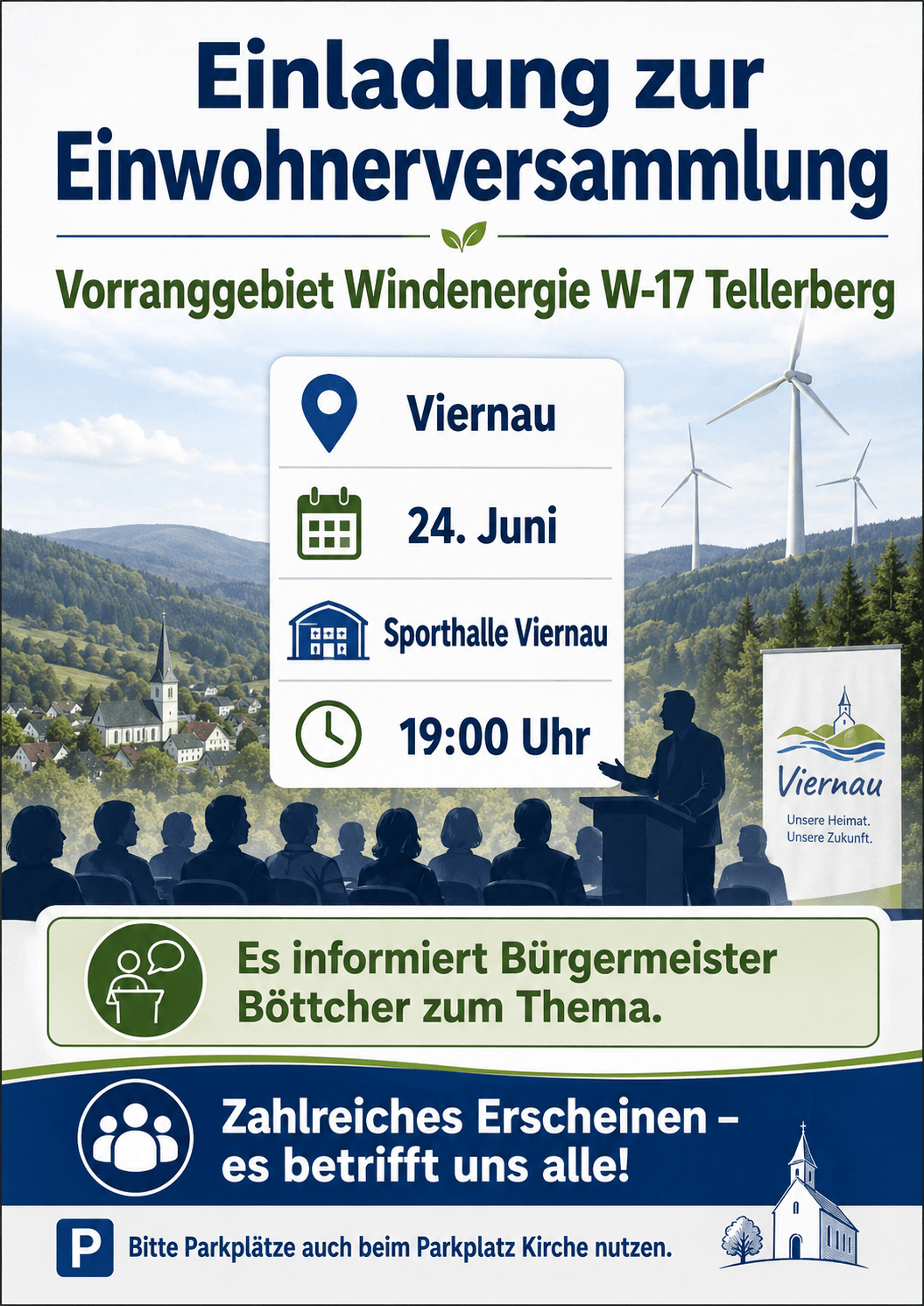 24.06.2026 – 19:00 Uhr – Sporthalle Viernau